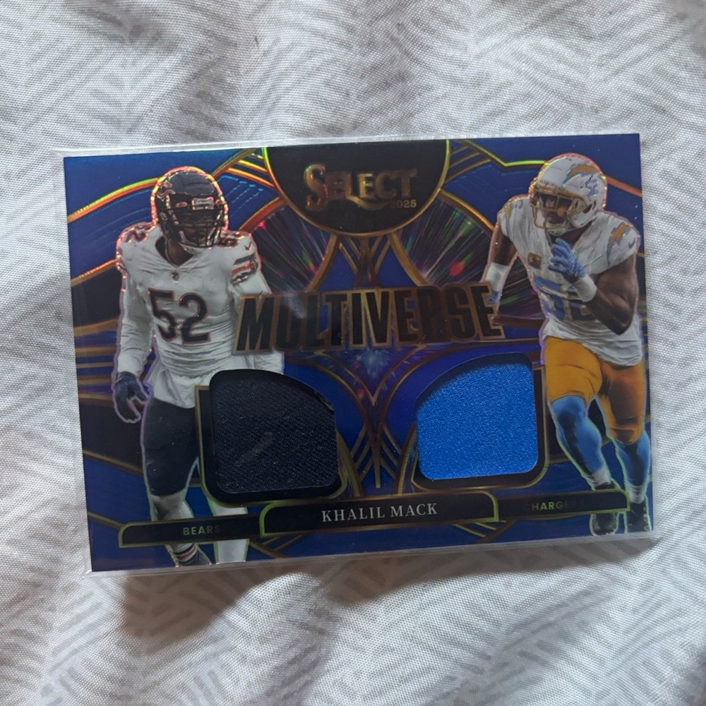 Panini 2025 Select Multiverse Khalil Mack NFL Football #MVJ-KMK Bears/Chargers
